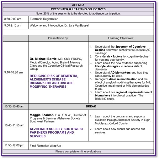 Geri Half Day Agenda May 2026